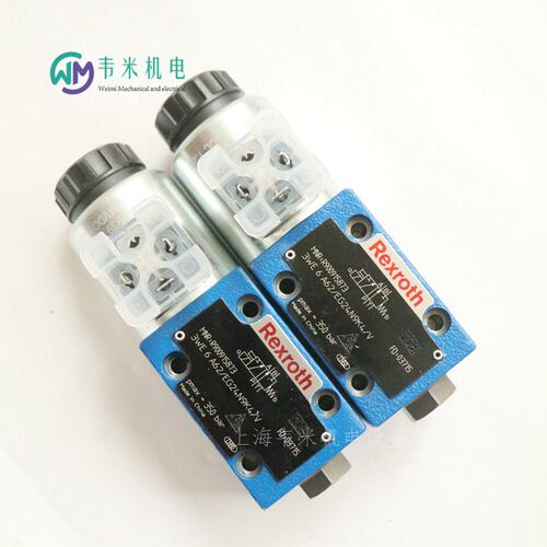 力士乐REXROTH工业液压电磁换向阀R900908878 4WE6J6X/EG110N9K4