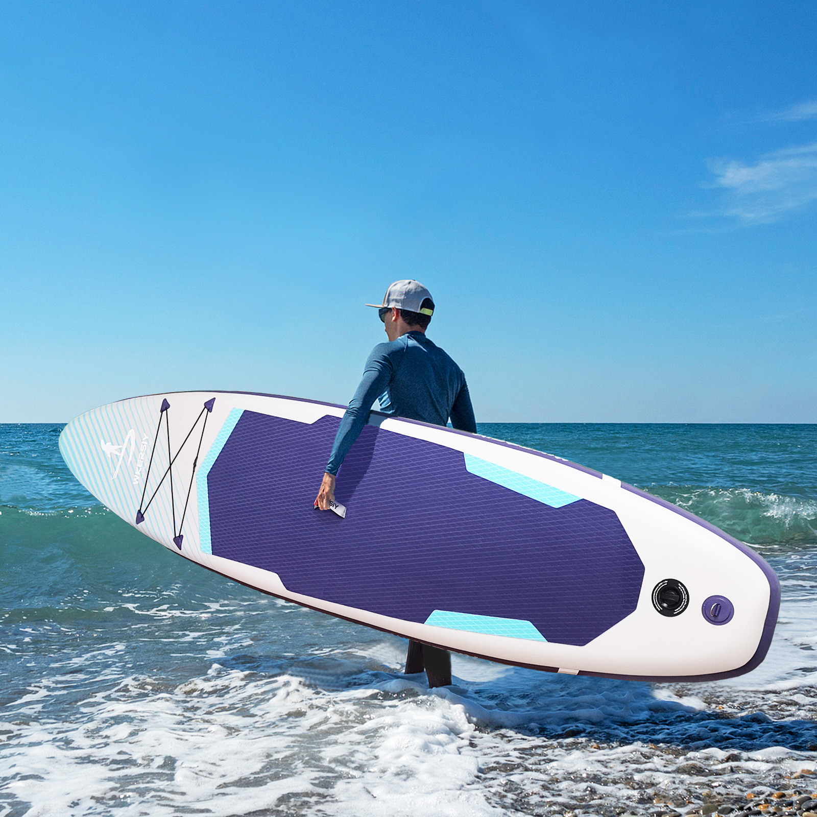 代发桨板浆板冲浪板划水板户外水上SUP新款上市澳运紫设计