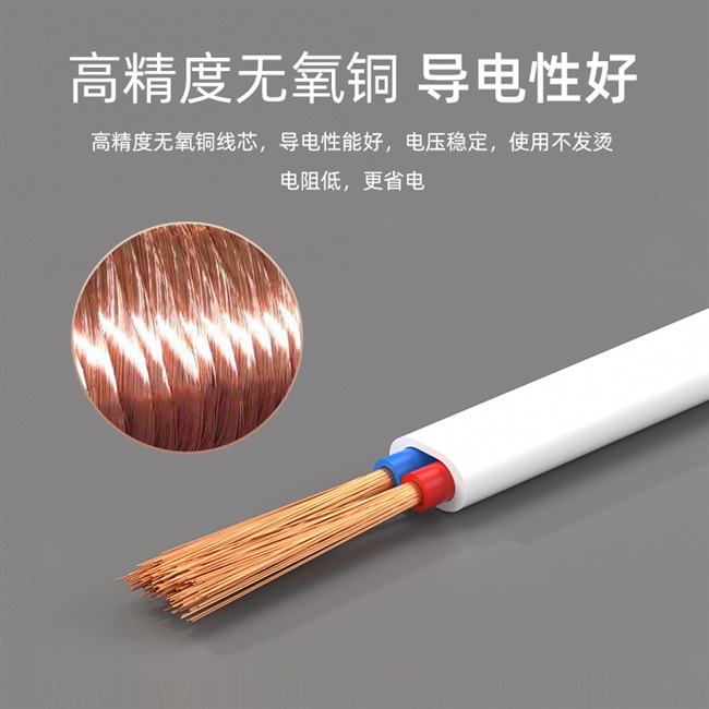 灯平方双股芯二套线2铜q线1.52.5电线家用软线电缆护芯芯芯2