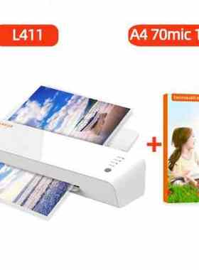 盆景塑封机A4纸a3通用小型家用朔封机照片过胶过塑机办公商用压.o