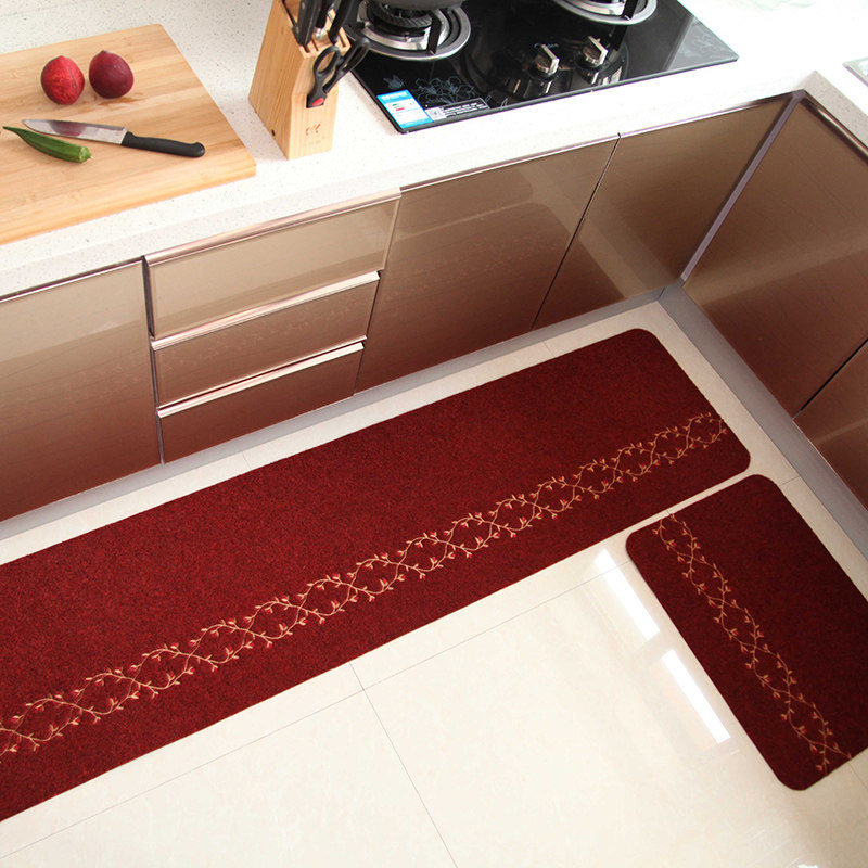 厨房长条毯吸水防滑防油可水洗机洗地垫门垫入户垫玄关进门口
