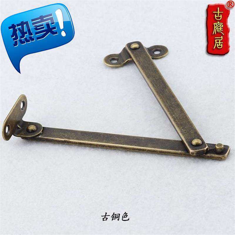 w支撑杆箱活动柜门配件伸缩前盖合页折叠箱盖支撑下翻五金上翻拉