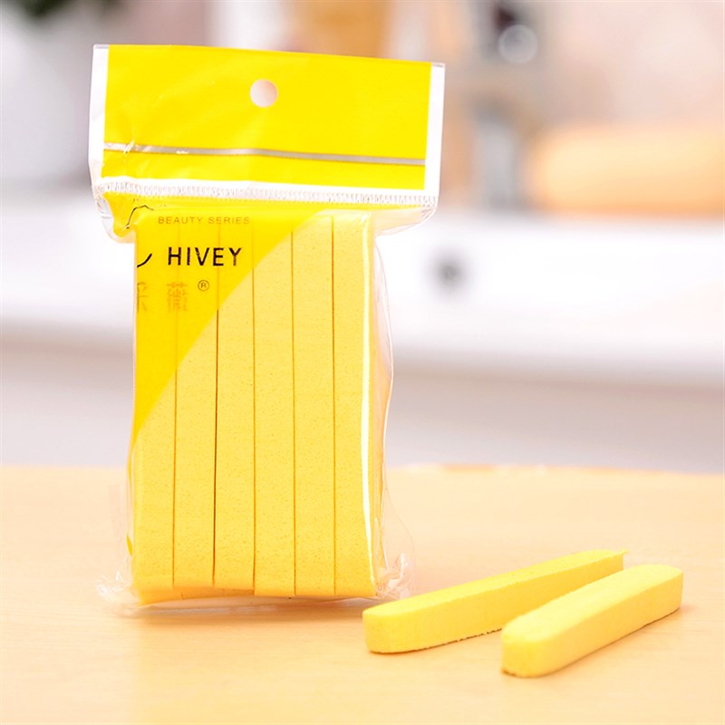 采薇压缩海藻洁面扑 加厚压缩条PVA洗面扑洗脸海绵扑圆形泡水变大