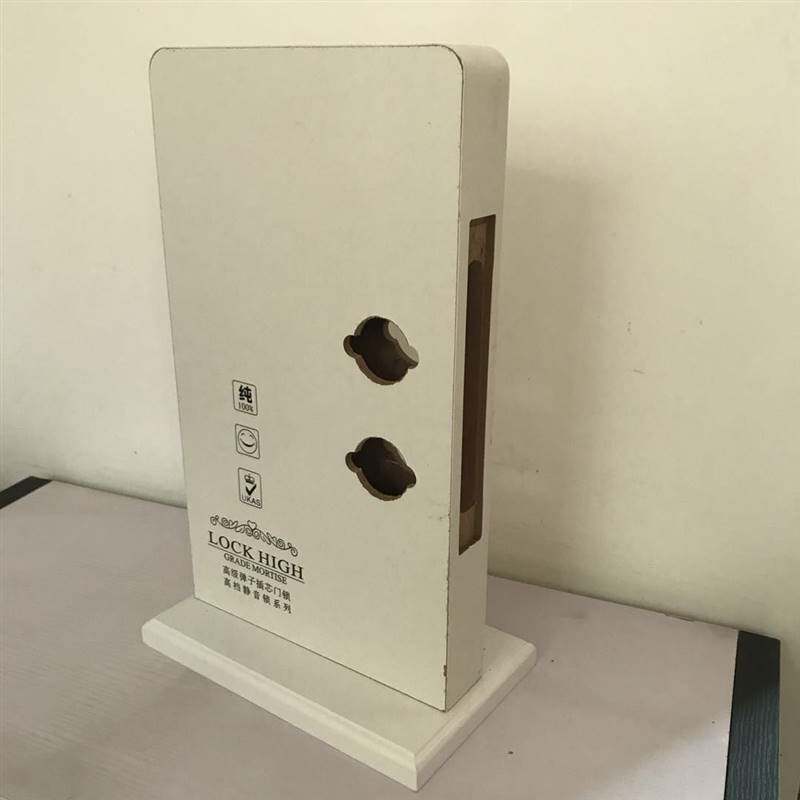锁具展示架锁架装门锁用的样板样品台板手锁球形锁样品架子模板
