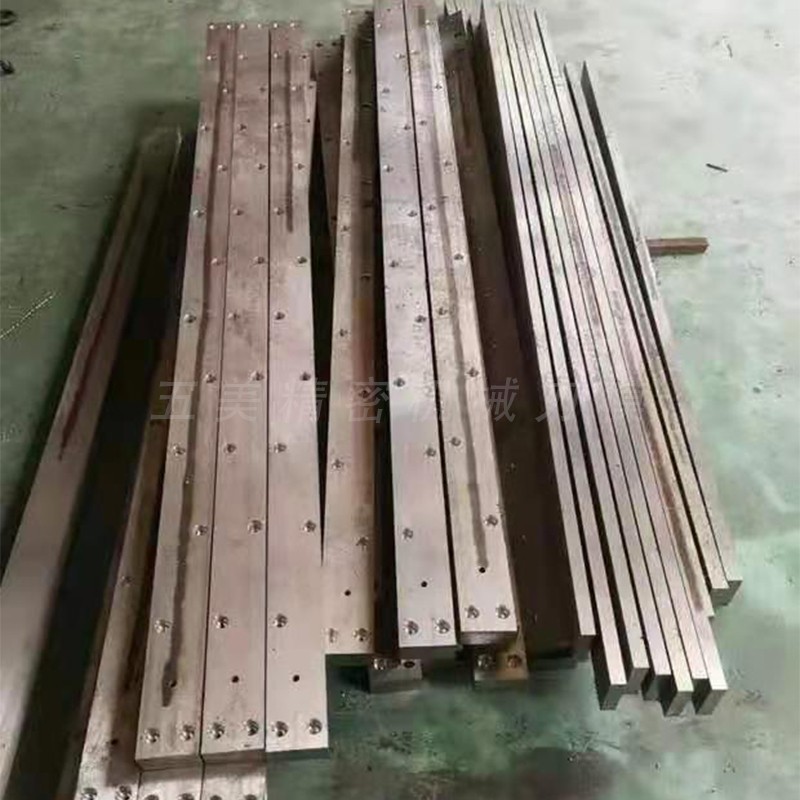 机床镶钢直线导轨高精度三角滑块滑轨重载V滚轮轴承导轨非标定制