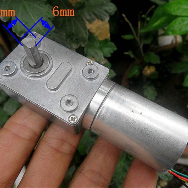 江哥直流无刷减速电机 12V105转 涡轮 蜗杆 大扭矩 高品质 变速小