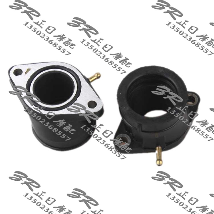 摩托车配件:XJR400 化油器接口胶 化油接口胶套 进气喉管