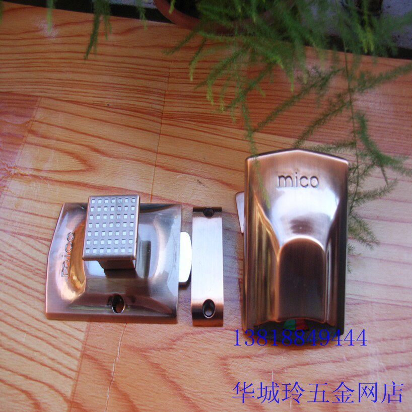 公共卫生间隔断配件,洗手间有人无人指示锁,厕所门扣,门锁。