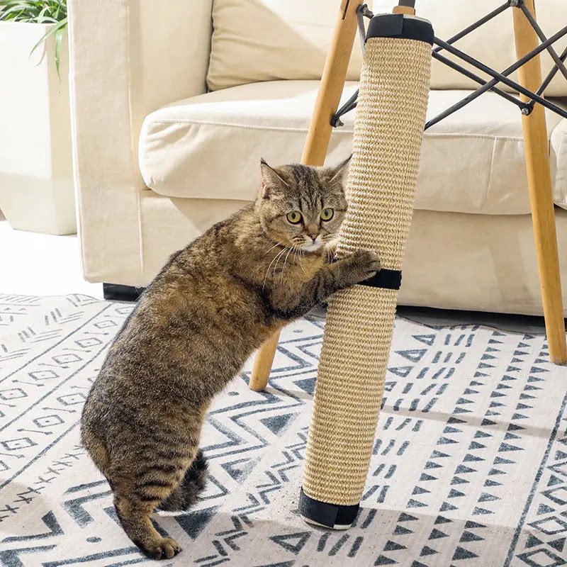 桌腿猫抓板剑麻猫抓柱猫抓垫包桌椅凳腿垫保护桌脚防啃咬猫咪磨