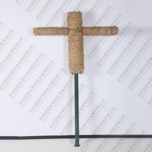 日模常拼刺训练拟稻草杀人桩人型击打桩刺草人体能训练稻草人