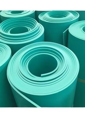 厂家生产pvc软板 砖厂池内衬绿色色软塑胶皮 车间地面灰纹p水vc板