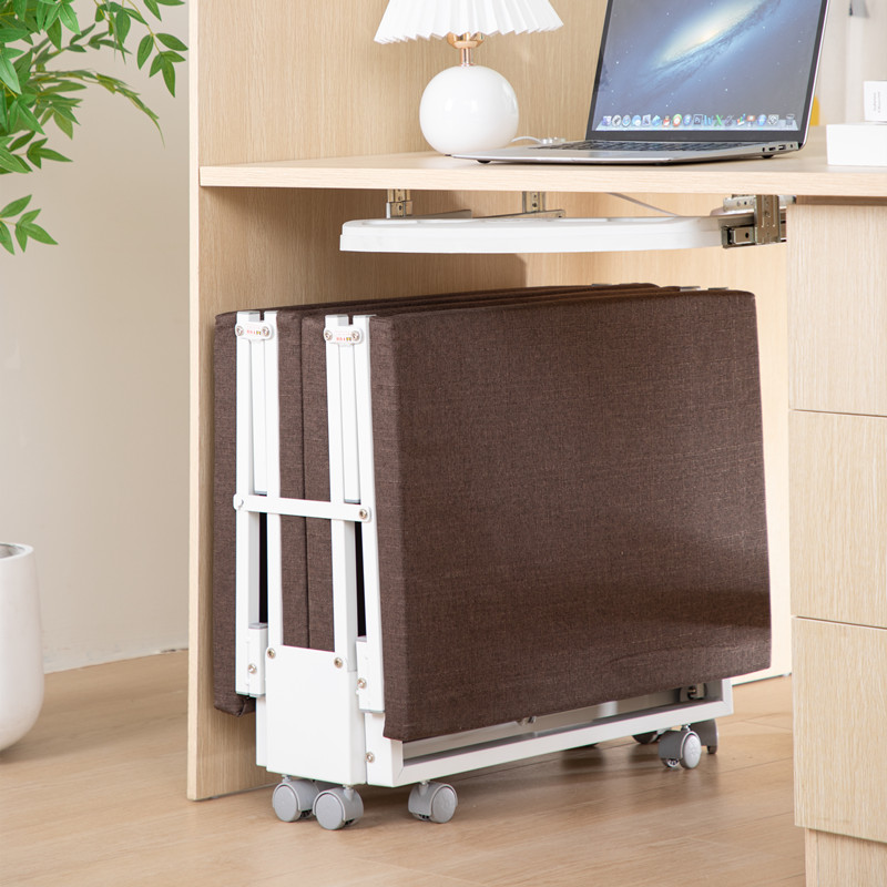 四折叠办公午休床便携医院陪护床家用简易单人床午睡神器行军床