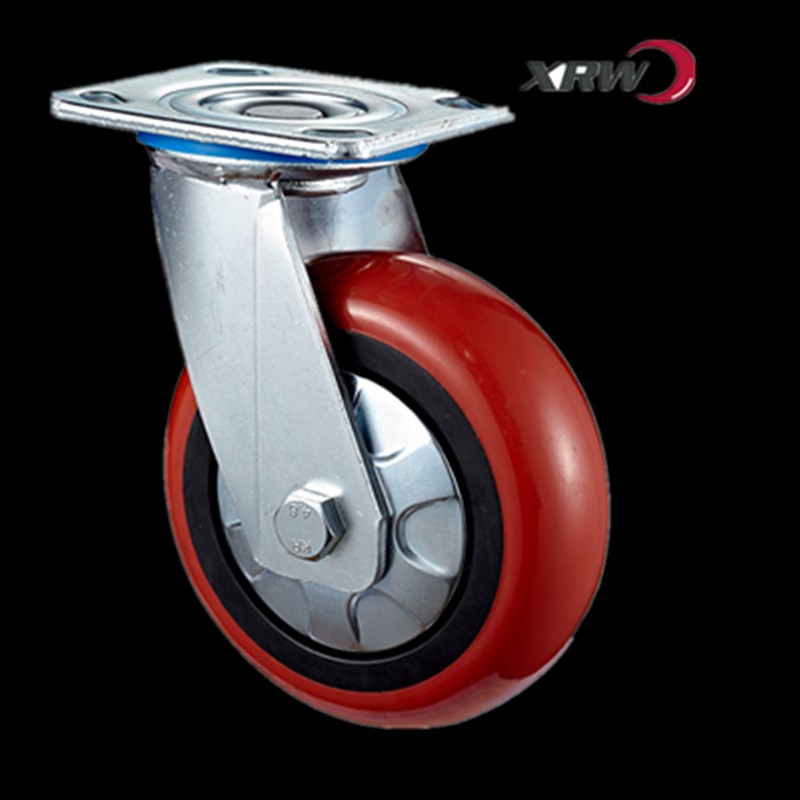 4寸5寸6寸8寸聚氨酯万向轮/刹车轮/重型轮/定向轮/尼龙轮/静音轮