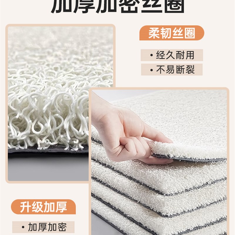 采购产品钢丝圈地垫,家庭门地垫,地毯入口地垫,可切割防滑地垫,入
