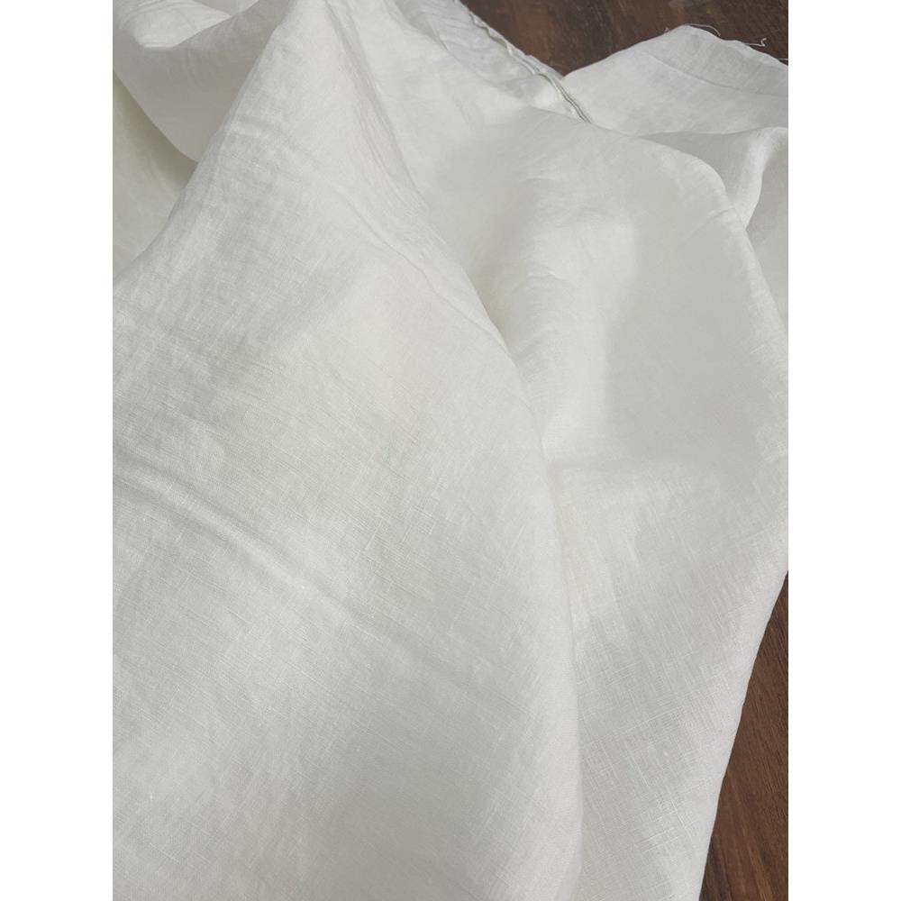 布久以逅砂洗汉麻纯麻布料重工艺洗水处理衬衫裙子裤子定制服装料
