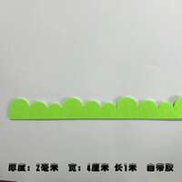 Kindergarten and school blackboard decorative edge strips, environmental arrangement columns, felt cultural walls, bulletin board flower border lines thumbnail 5