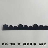 Kindergarten and school blackboard decorative edge strips, environmental arrangement columns, felt cultural walls, bulletin board flower border lines thumbnail 6
