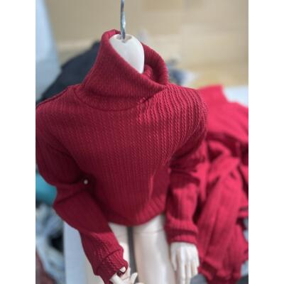 BJD娃衣高领休闲毛衣男大穿搭3分大女/75叔77叔/大四/特四娃衣