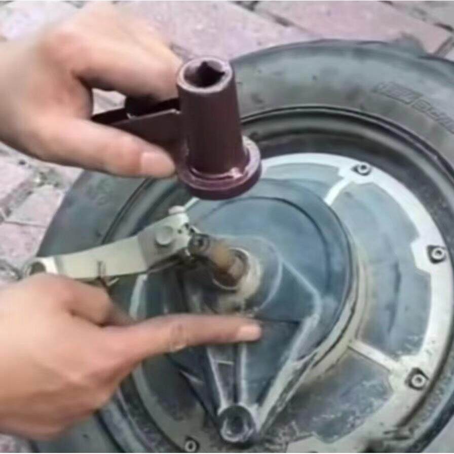 电动车刹车盘拆卸工具拆卸刹车墙板专用工具三轮加厚维修工具