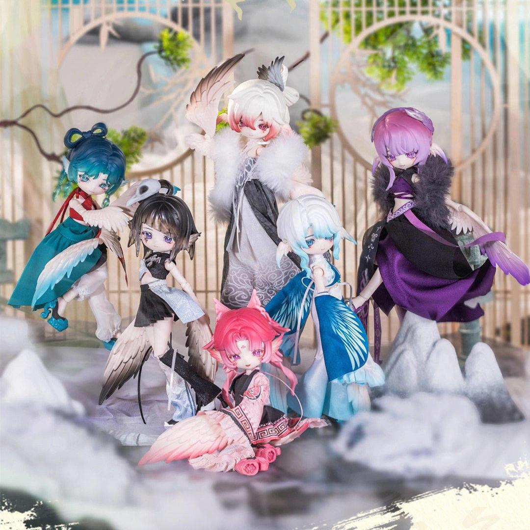 正版潘妮的宝盒巴啦啦小魔仙初代魔仙盲盒8分BJD可动手办可爱娃娃