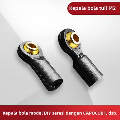M2万向球头 DIY模型球头配件兼容CAPO CUB1拉杆球头改装升级件