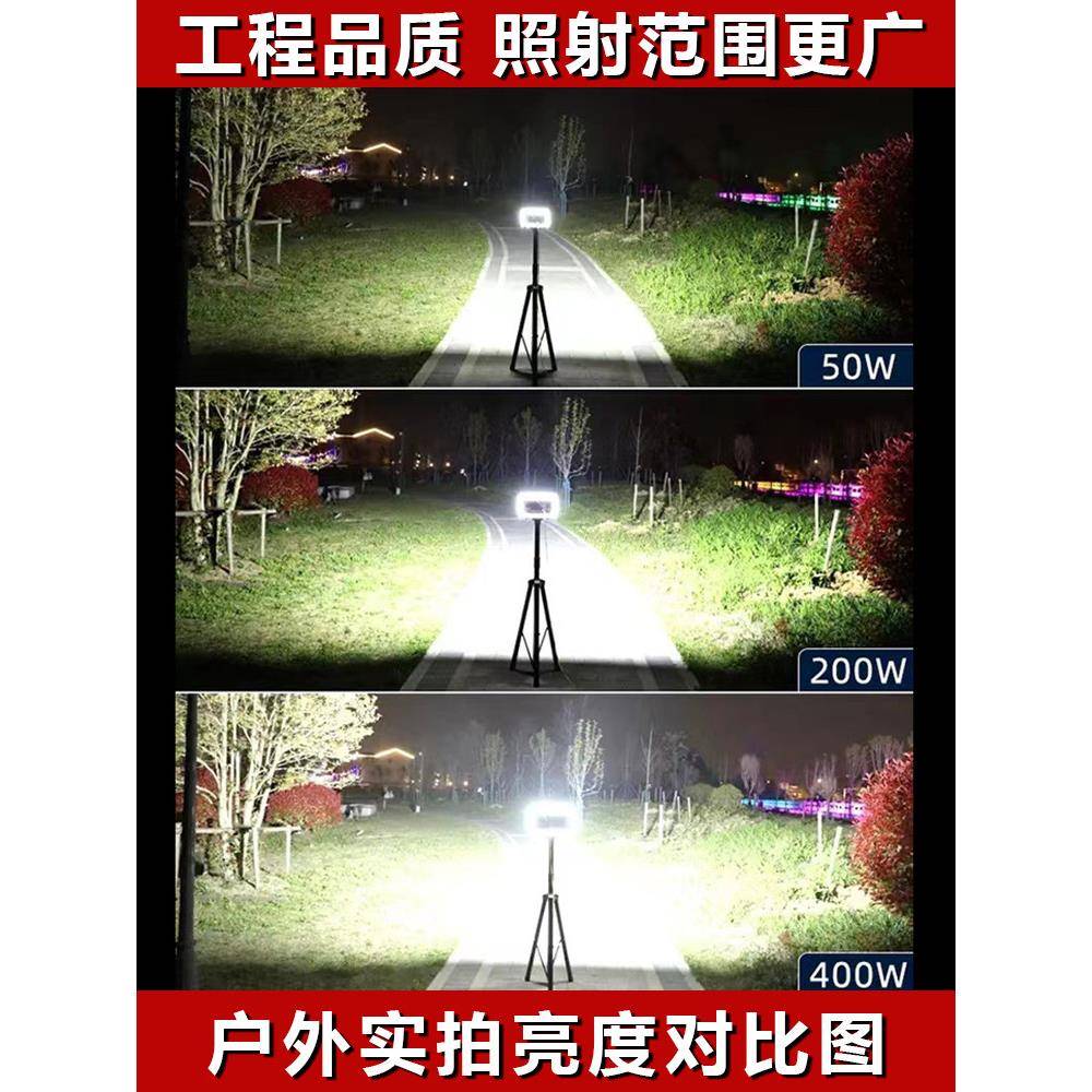 亚明LED户外照明投光灯庭院强光蚂蚁灯广告仓库厂房射灯探照路灯