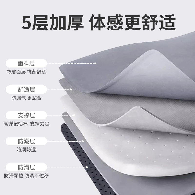 适用于极氪001床垫车载后备箱睡垫露营装备睡觉神器后排床充气床