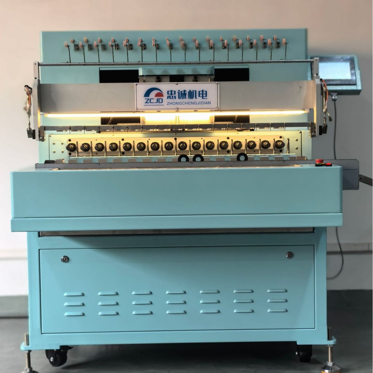 同步电机绕线机16轴带绞线绕线机全自动绕线机水阀线圈绕线机