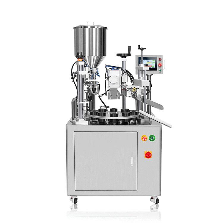 厂家全自动软管封口复合管塑料管牙膏灌装封尾机机器生产设备