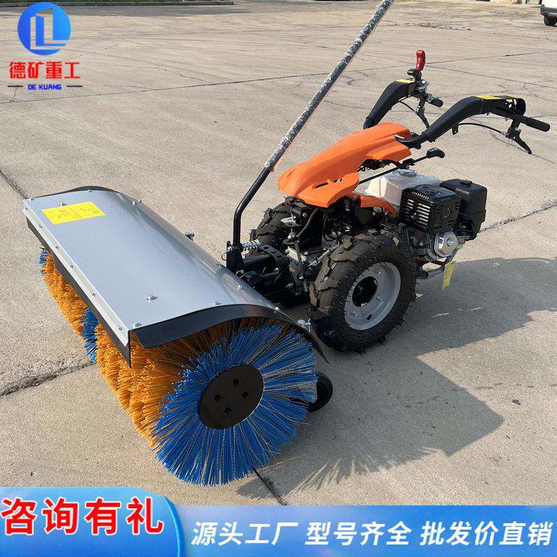 扫雪机手推式小型扫雪机小区物业道路清雪车学校工厂户外扫雪车