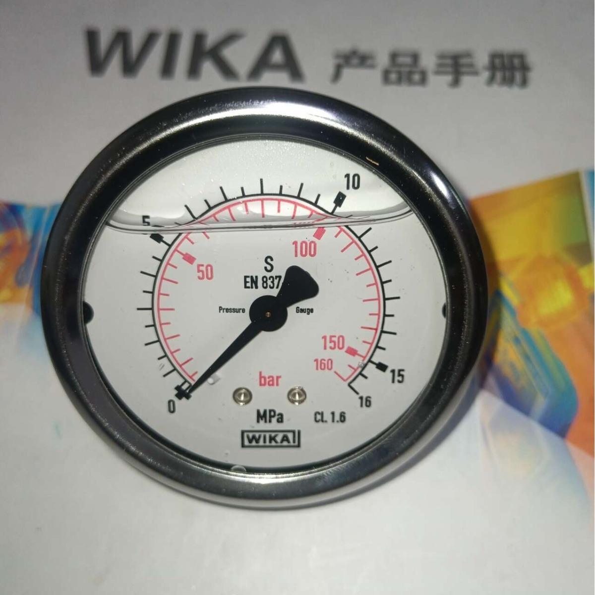 压力表213.53.063/0-25MPa/psi/径向/Y/G1/4B/充油 威卡