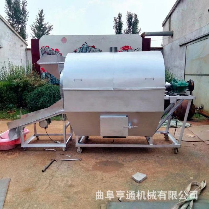 冬季干活翻炒机大型滚筒360度旋转花生瓜子榛子炒货机加厚型炒锅