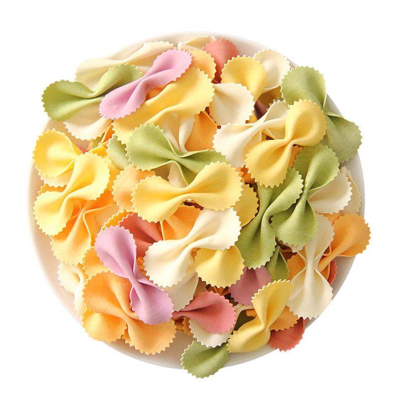 营养果蔬蝴蝶面多种蔬菜面条面片儿童袋装早餐辅食无添加零食婴儿