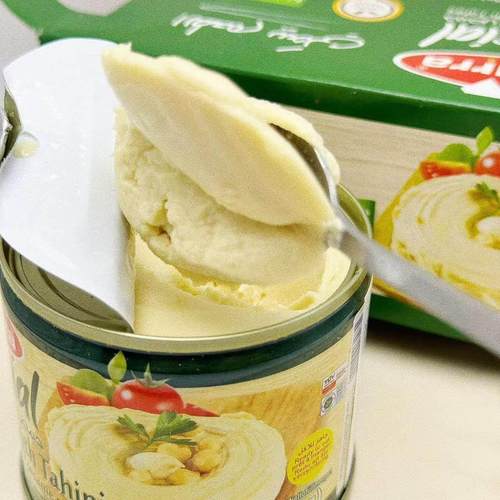 Durra Hommus with Tahini 220G 约旦鹰嘴豆酱 三角豆泥罐头即食