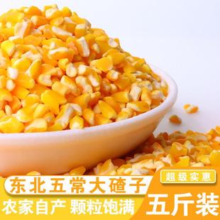 24年东北玉米渣大碴子粘碴玉米碎棒子碴苞米茬子玉米糁玉米粥