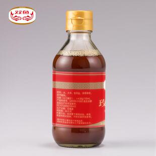 双鱼玫瑰米醋200ml*2虾蟹醋饺子醋凉拌醋大闸蟹海鲜调味家用食用