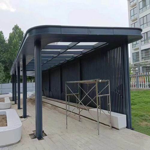 定构制锈钢廊HUAUSK25件架雕塑户外公园金属景观摆上海厂家钢结景