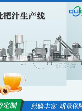 厂家供线应成套汁大中小型果汁果酱枇清GSQ饮料生产全自动杷设备