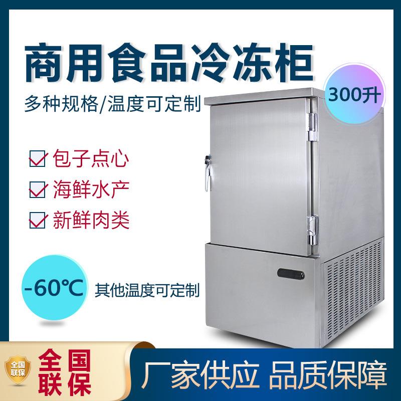 低温速冻机商用小型-45℃-80度包子海参水饺低温液氮慕斯速冻柜