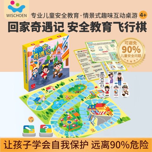 智蔻回家奇遇记飞行棋儿童桌游