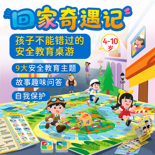 智蔻回家奇遇记飞行棋儿童桌游