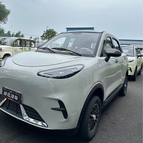 厂家直出精灵四门新能源低速四轮电动车家用代步车电动车全封闭