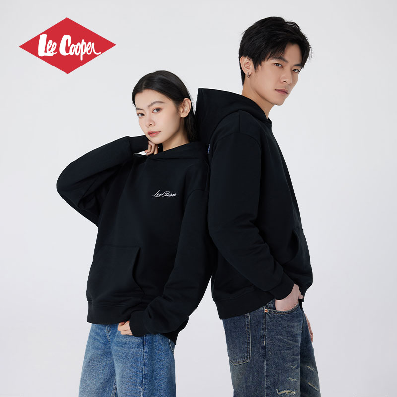 LeeCooper重磅情侣连帽卫衣