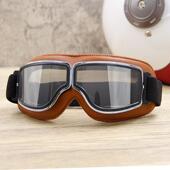 机车护目镜覆古骑行防风眼镜越野哈雷机车挡风沙护目镜电动车太阳