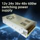 Led灯220V至24V开关电源12V36伏48V360W400W500W600W可调稳压直流