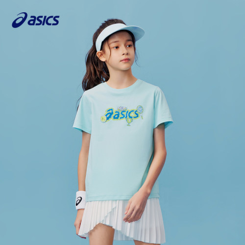 Asics/亚瑟士童装趣味短袖