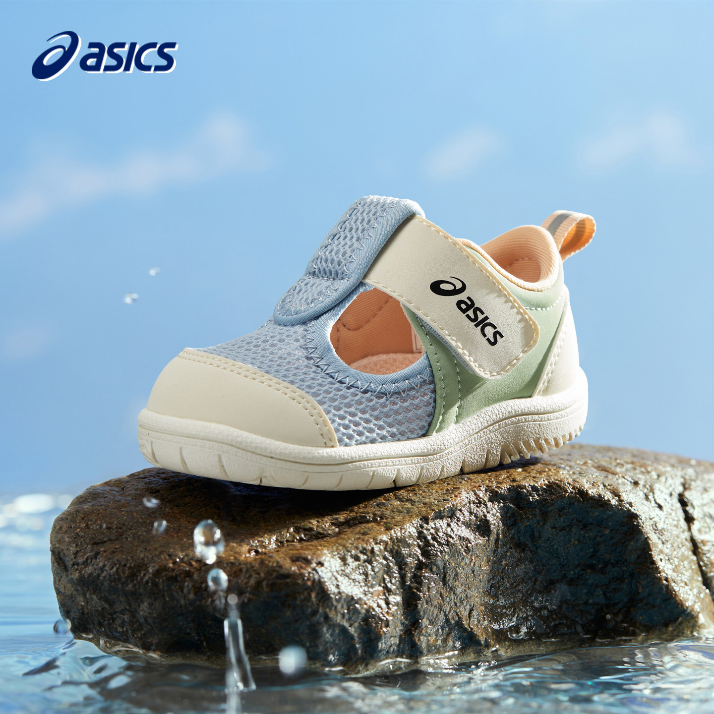 ASICS/亚瑟士童鞋26年春夏男女婴幼宝宝凉鞋舒适运动鞋ASOBI BABY