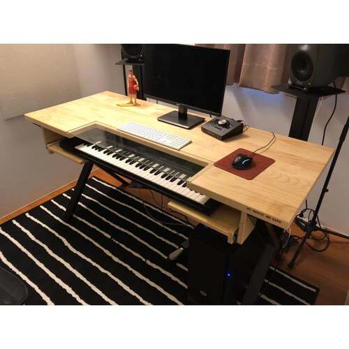编曲工作台音乐制作桌录音棚midi键盘录音琴桌录音室电钢工作室