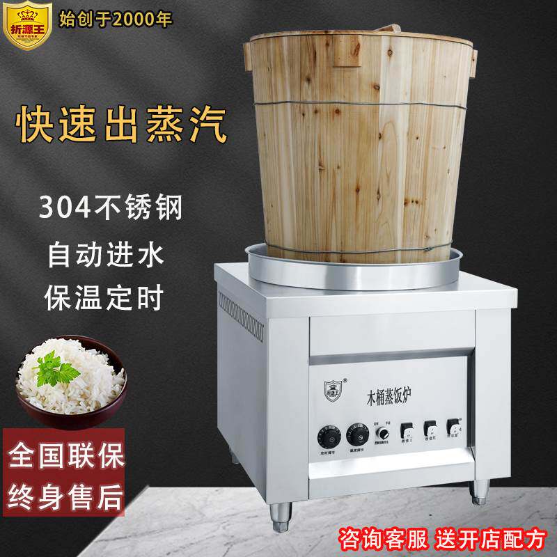 蒸饭木桶蒸汽炉商用电饭煲蒸米饭神器木桶蒸饭机蒸饭桶商用电蒸炉