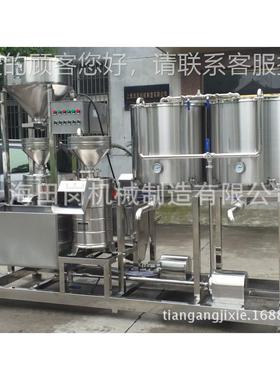 厂家直销TG-250磨浆浆机组/两品豆制设备联AXC磨豆浆煮机